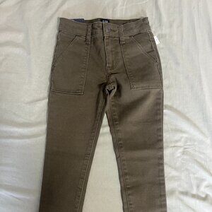 Brand New With Tags Gap Kids High Rise Jegging Jeans Girl's Size 6 Green